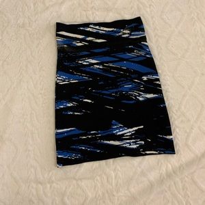 BcbgMaxAzria multi color skirt.